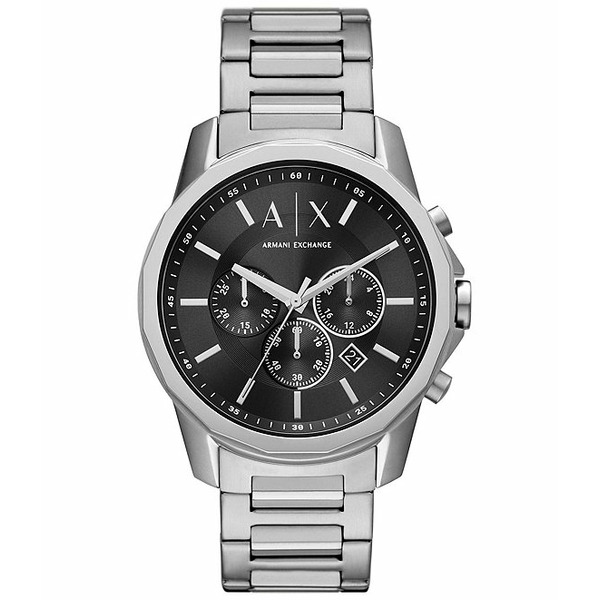 Armani Exchange Men's Chronograph Stainless Steel Bracelet Watch
