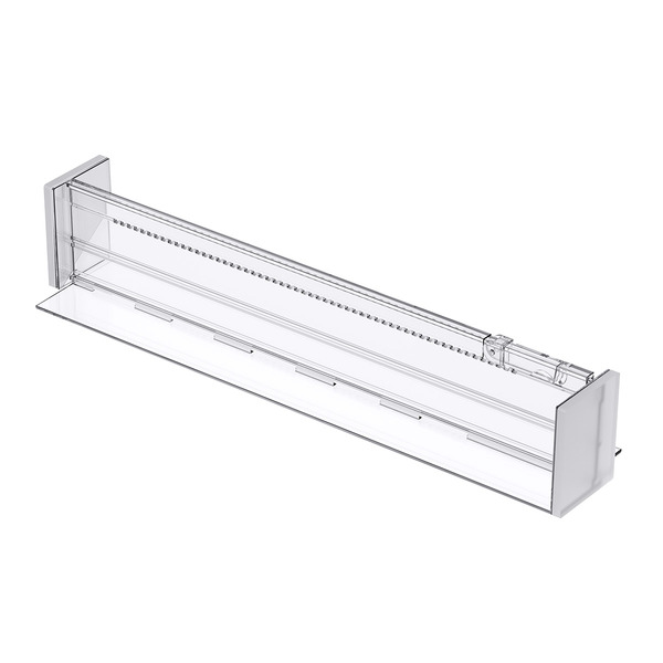 Everything Organizer Shallow Expandable Drawer Divider, 2 14 x 2-1/16 x 2-1/2 in - Clear