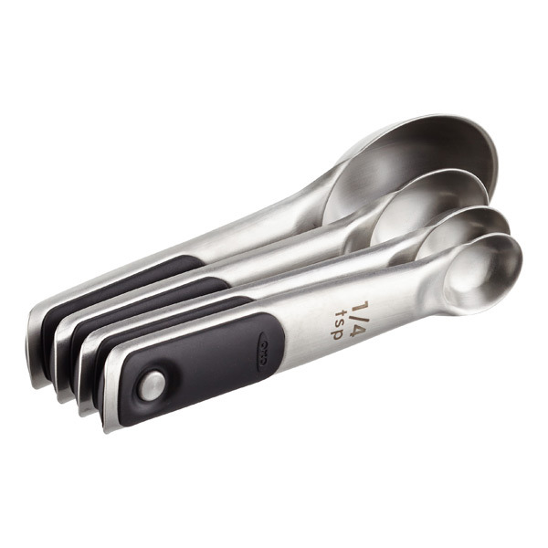 OXO 4-Piece Stainless Measuring Spoons Set