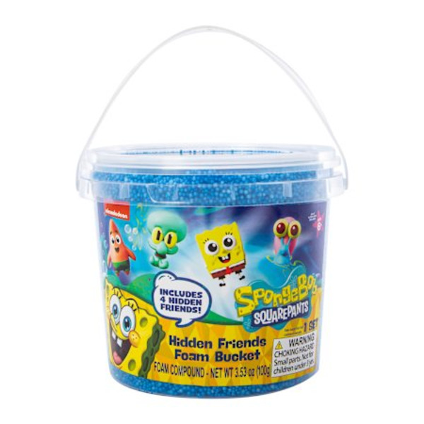 Spongebob Squarepants Hidden Friends Foam Bucket