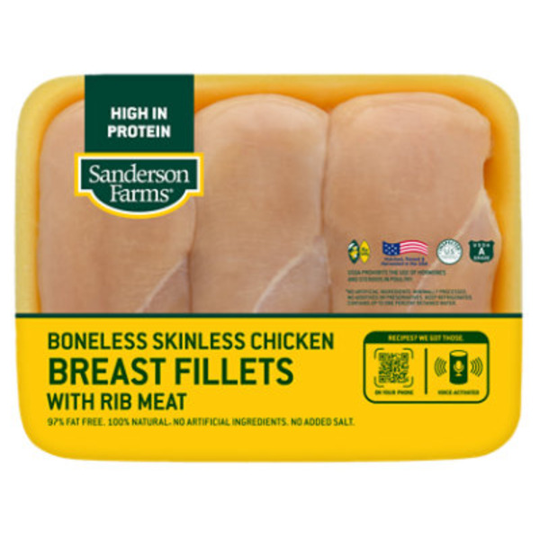 Sanderson Farms Boneless Skinless Chicken Breast