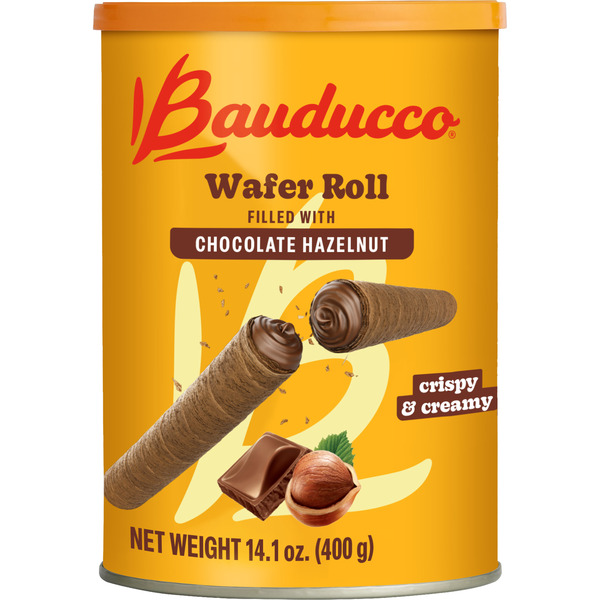 Bauducco Chocolate Hazelnut Wafer Roll
