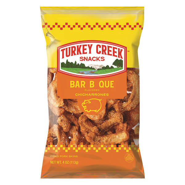Turkey Creek Snacks Chicharrones, Bar-B-Que Flavored Same-Day