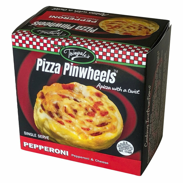 Tringale's Pizza Pinwheels The Original Pepperoni & Cheese Apizza
