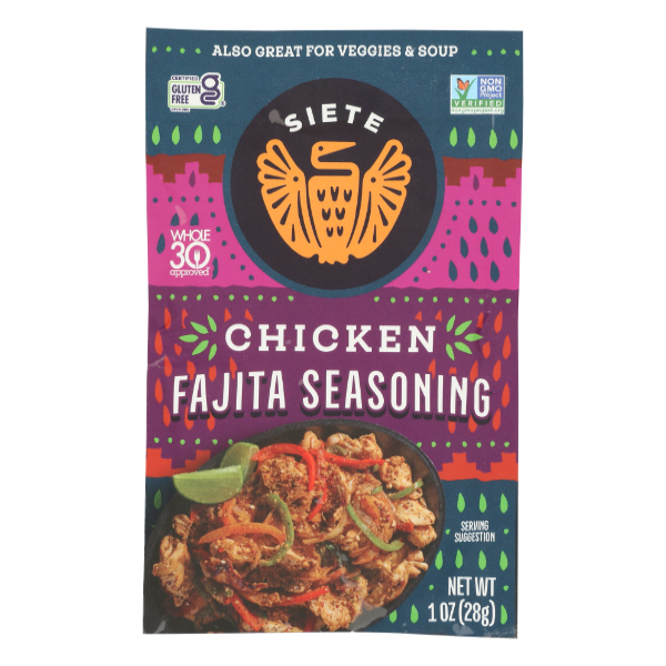 Siete Chicken Fajita Seasoning Same-Day Delivery or Pickup | Fresh