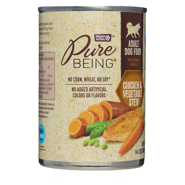 Pure Being Chicken, Vegetable and Rice Premium Canned Dog Food
