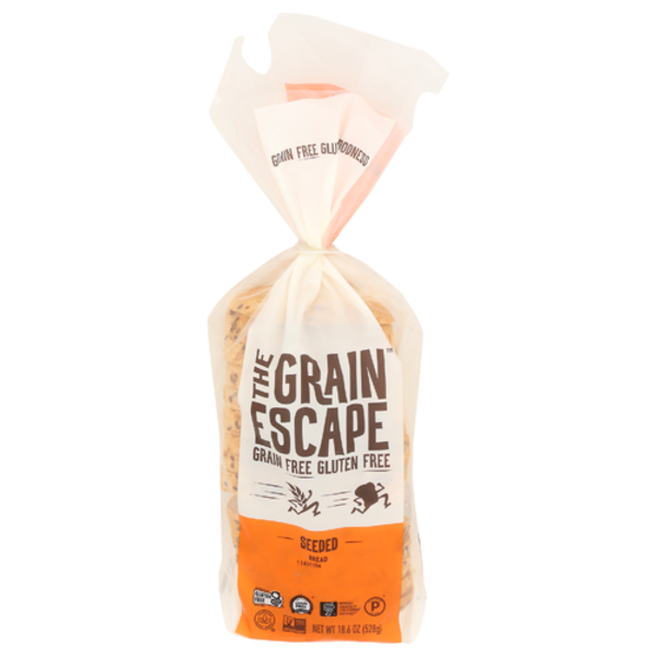 The Grain Escape Seeded Grain Free Gluten Free Bread