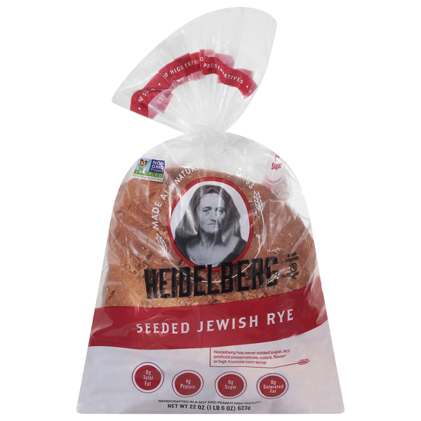 Heidelberg Bread Bread, Seeded Jewish Rye Same-Day Delivery or