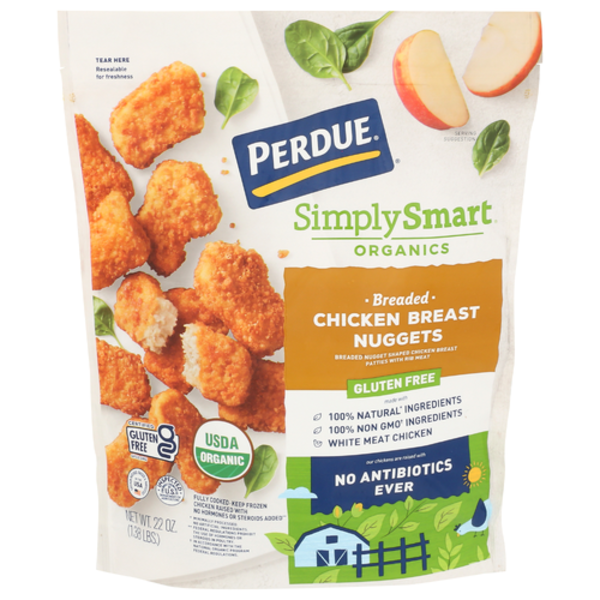 Perdue Simply Smart Organics Gluten-Free Breaded Chicken Breast Nuggets