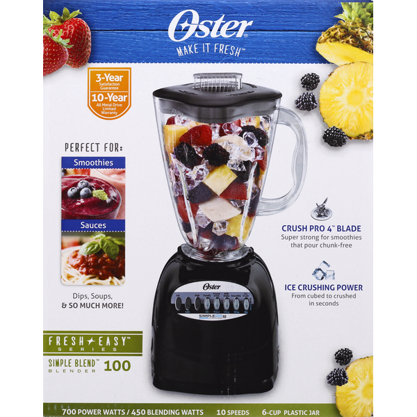 Oster Blender, Simple Blend 100 (1 each) Instacart
