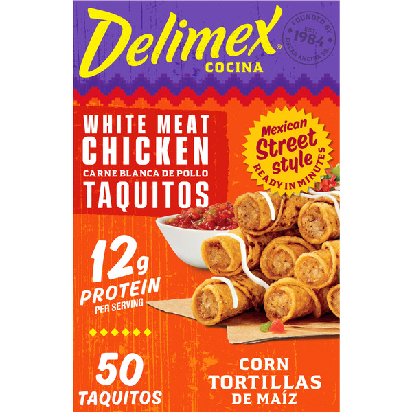 Delimex White Meat Chicken Taquitos