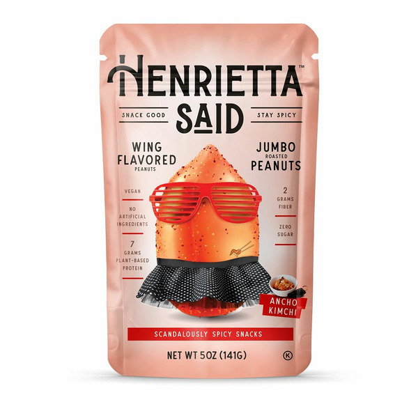 Henrietta Said Peanuts, Roasted, Jumbo, Ancho Kimchi Wing Flavored