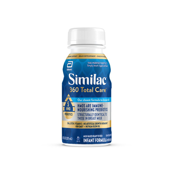 Similac 360 Total Care Ready-to-Feed Infant Formula, Has HMO