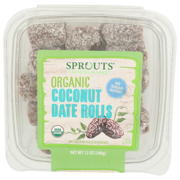 Sprouts Organic Coconut Date Roll