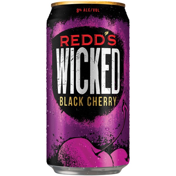 Redd's Wicked Black Cherry Hard Ale (16 fl oz) Instacart