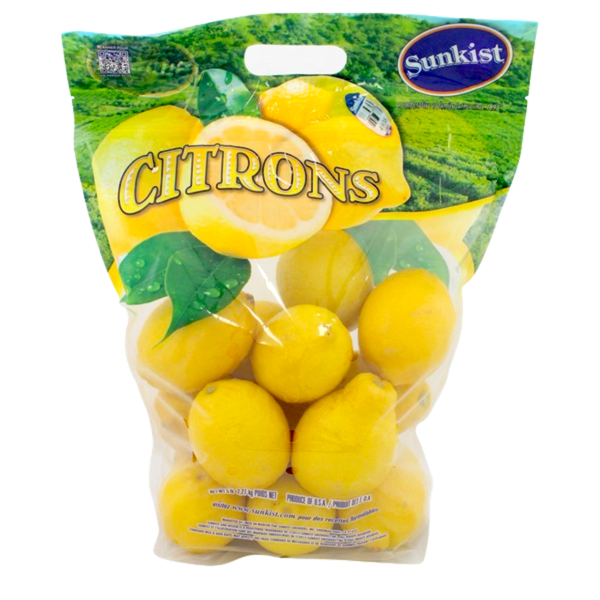 Sunkist Large Fancy Lemons, Bag (5 lb) from Costco Instacart