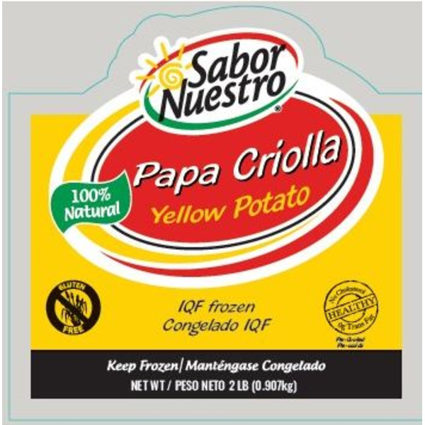 Frozen Sabor Nuestro - Papa Criolla - 2 lbs