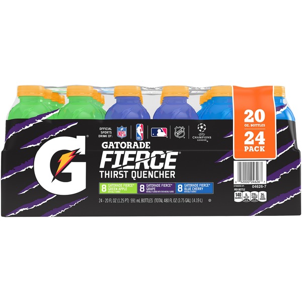 Gatorade Fierce, Variety - 20 Oz