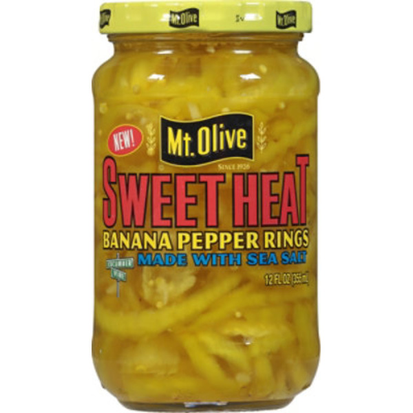 Mt. Olive Sweet Heat Banana Pepper Rings