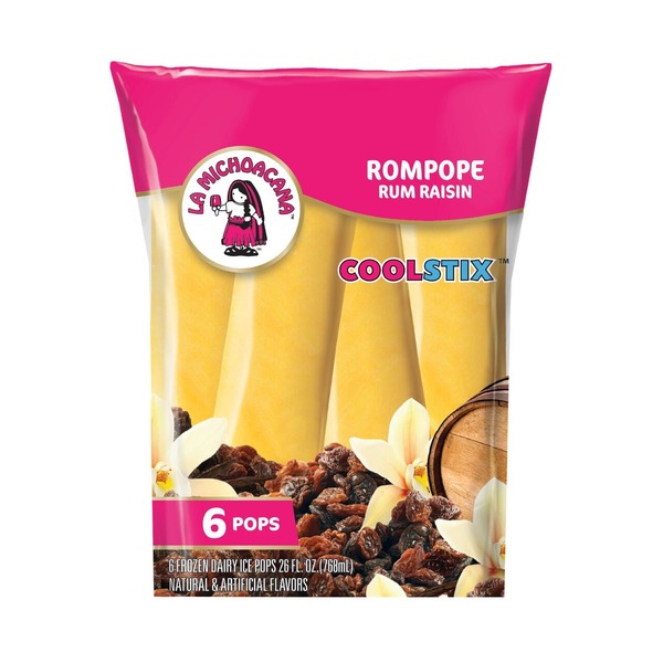 La Michoacana Frozen Milk Bars, Rum Raisin Flavor Same-Day