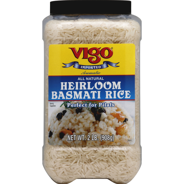 Vigo Converted Rice Vigo Basmati Rice, Heirloom Same-Day Delivery or Pickup | Woodman's ...