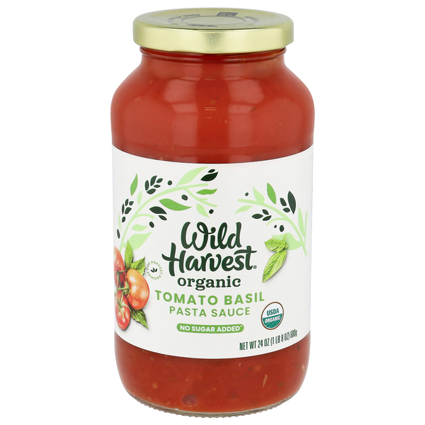 Wild Harvest Organic Tomato Basil Pasta Sauce