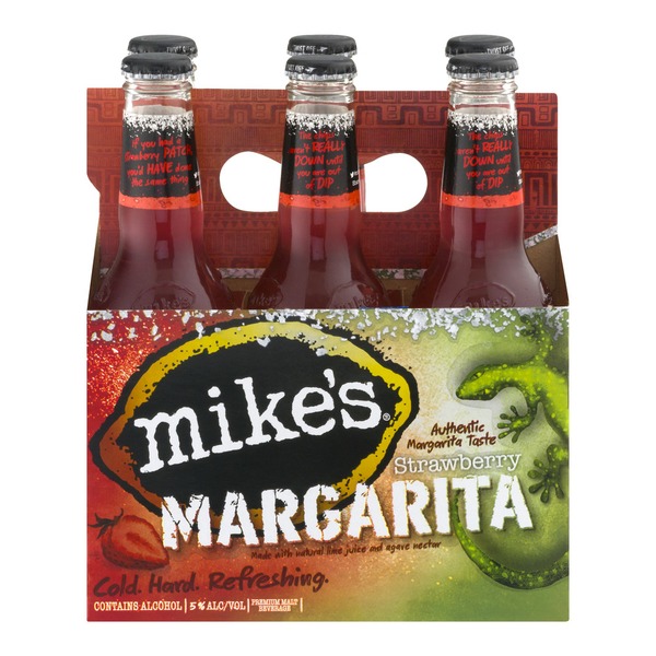 Mike's Strawberry Margarita 6 PK (12 fl oz) Instacart