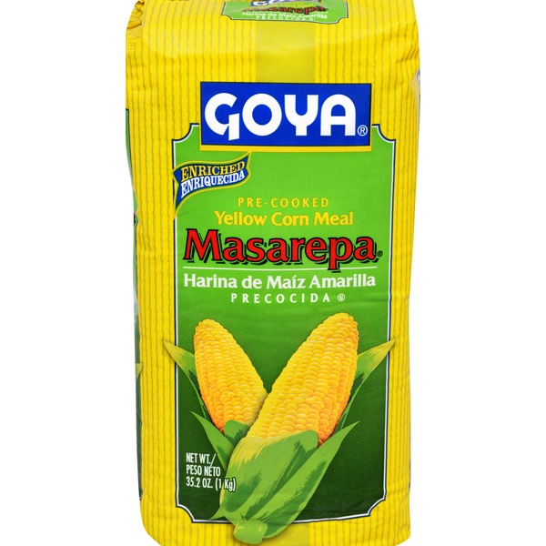 Goya Masarepa PreCooked Yellow Corn Meal (35.2 oz) from Safeway Instacart
