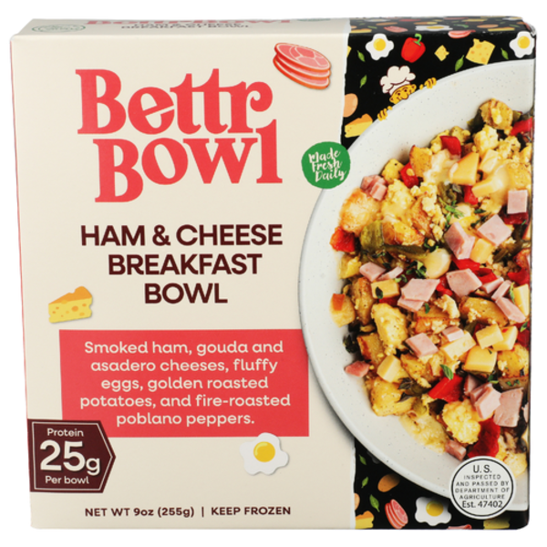 Bettr Bowl Ham & Cheese Breakfast Bowl