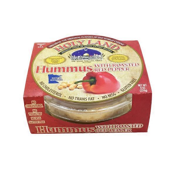 Holy Land Hummus With Roasted Red Pepper (8 oz) Instacart