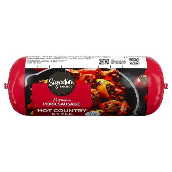 Signature SELECT Pork Sausage, Premium, Hot Country Style