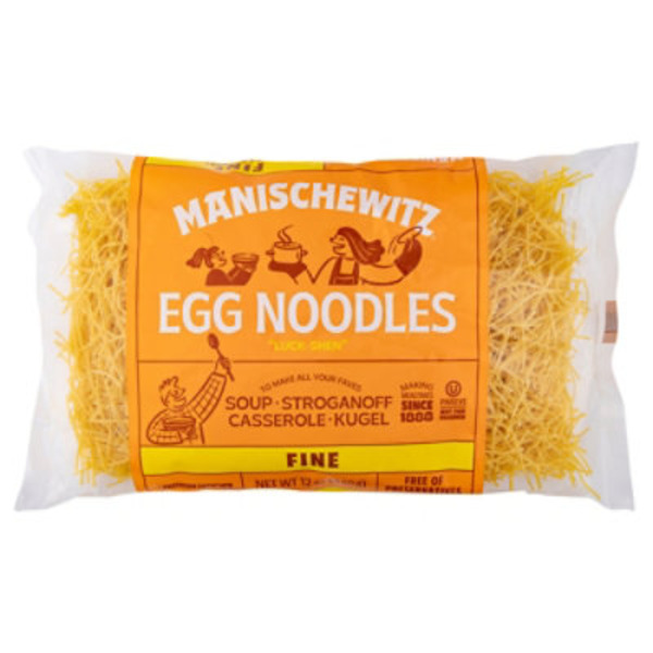Manischewitz Egg Noodles, Fine, Homestyle