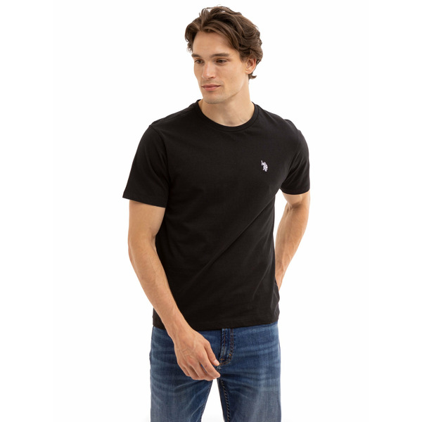 Walmart Polo Men's Short Sleeve Crew T-Shirt Black - Main Image