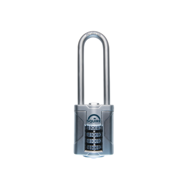 Squire Locks Vulcan Combi Combination Padlock, 1-7/8-in Wide x 2-1/2-in Shackle