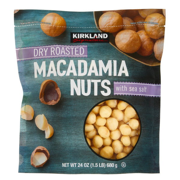 Dry Roasted Macadamia Nuts, 24 oz