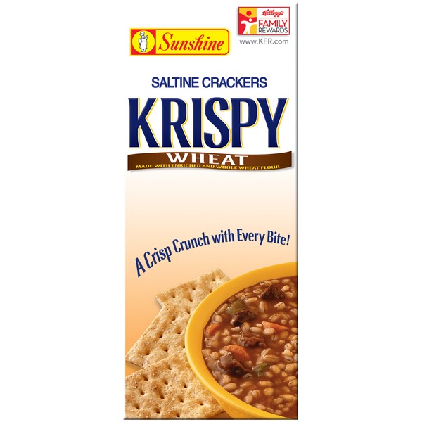Sunshine Krispy Wheat Saltine Crackers (16 oz) Instacart