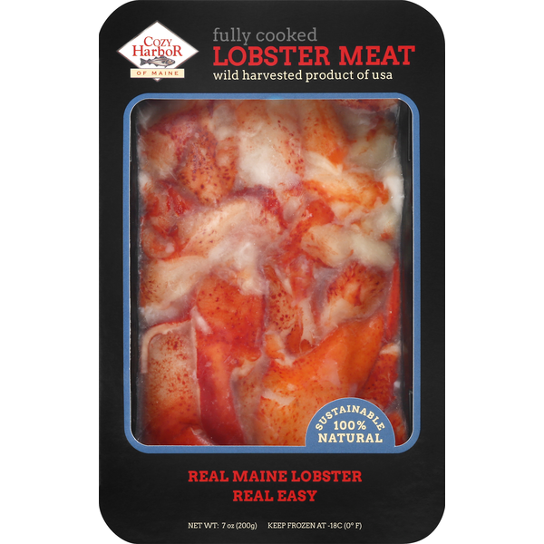Cozy Harbor Lobster Meat, 100 Natural, Fully Cooked (7 oz) Instacart