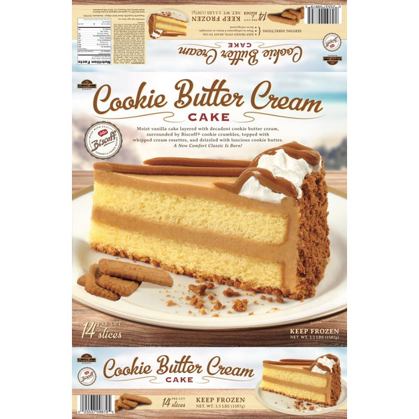 Sweet Sofia's - Cookie Butter Cream Cake - 3.5 lbs