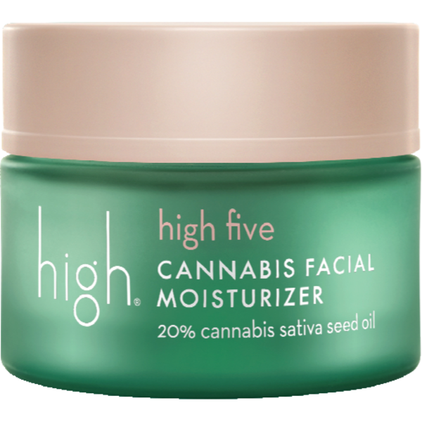 High Beauty High Five Cannabis Facial Moisturizer Same-Day