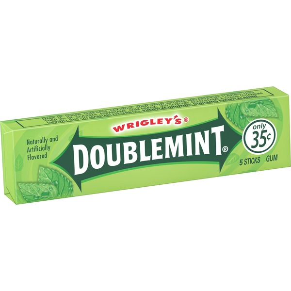 Doublemint Wrigley's Chewing Gum (5 ct) Instacart