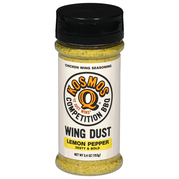 Kosmos Q Lemon Pepper Chicken Wing Seasoning Same-Day Delivery or