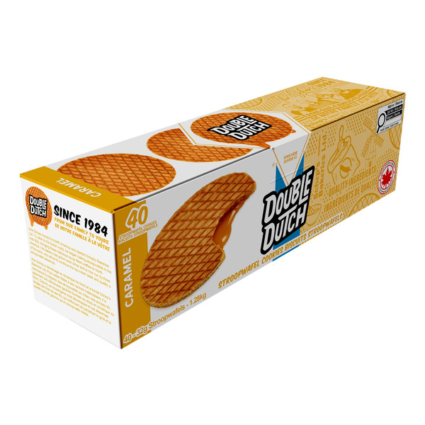 Double Dutch Caramel Stroopwafel Cookies