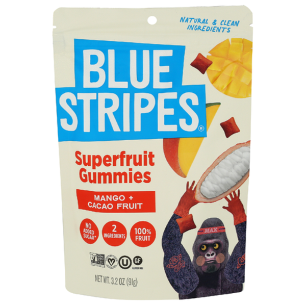 Blue Stripes Mango Dried Cacao Fruit