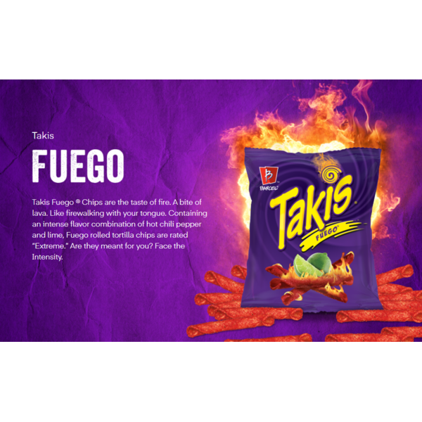 Takis - Fuego Chips, 1 oz - 46 ct