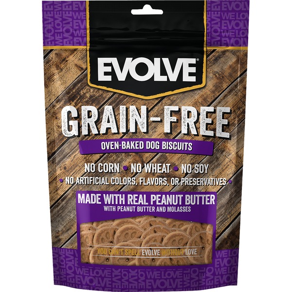 evolve grain free dog treats