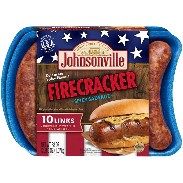 Johnsonville Firecracker Brats (2.58 lb) Instacart