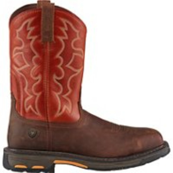 Ariat Men's WorkHog EH Steel Toe Wellington Work Boots