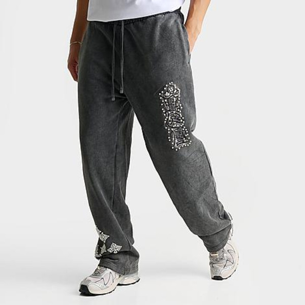 Supply & Demand Men's Murphy Fleece Sweatpants, M - Washed Black