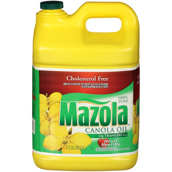 Mazola 100 Pure Canola Oil (2.5 gal) Instacart