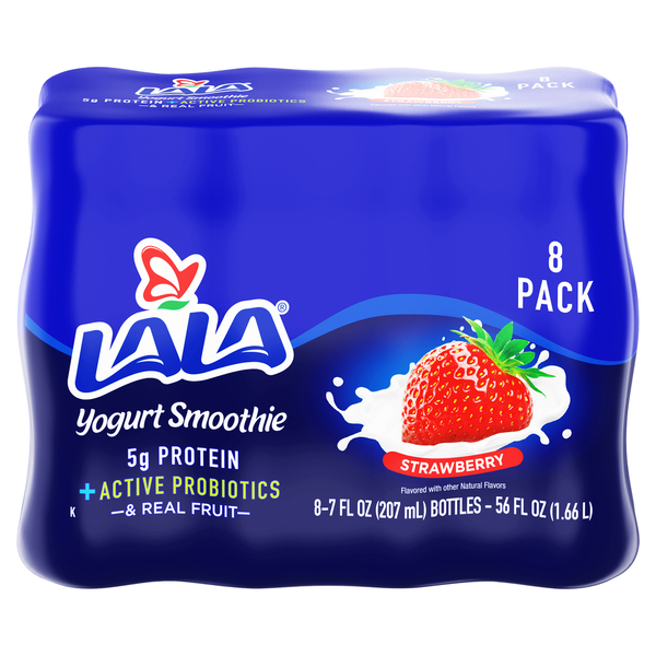 LALA Strawberry Yogurt Smoothie